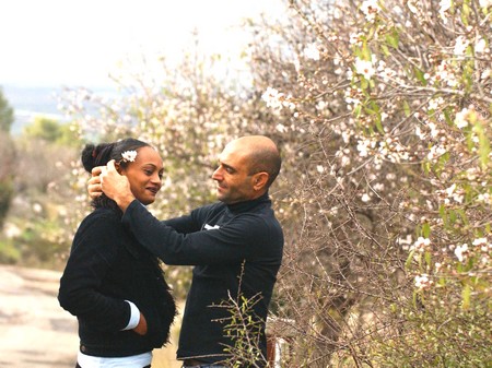 Almond trees blossom in Ayalon-Canada Park. Photo: KKL-JNF Photo Archive

